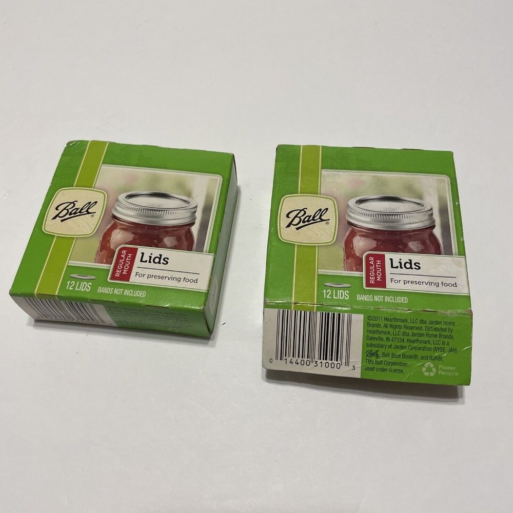 22- Ball Regular Mouth Mason Canning Lids Preserving Tops  USA MADE